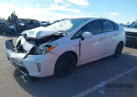 2012 Toyota Prius Three из США, поврежденный, VIN JTDKN3DU2C5489758
